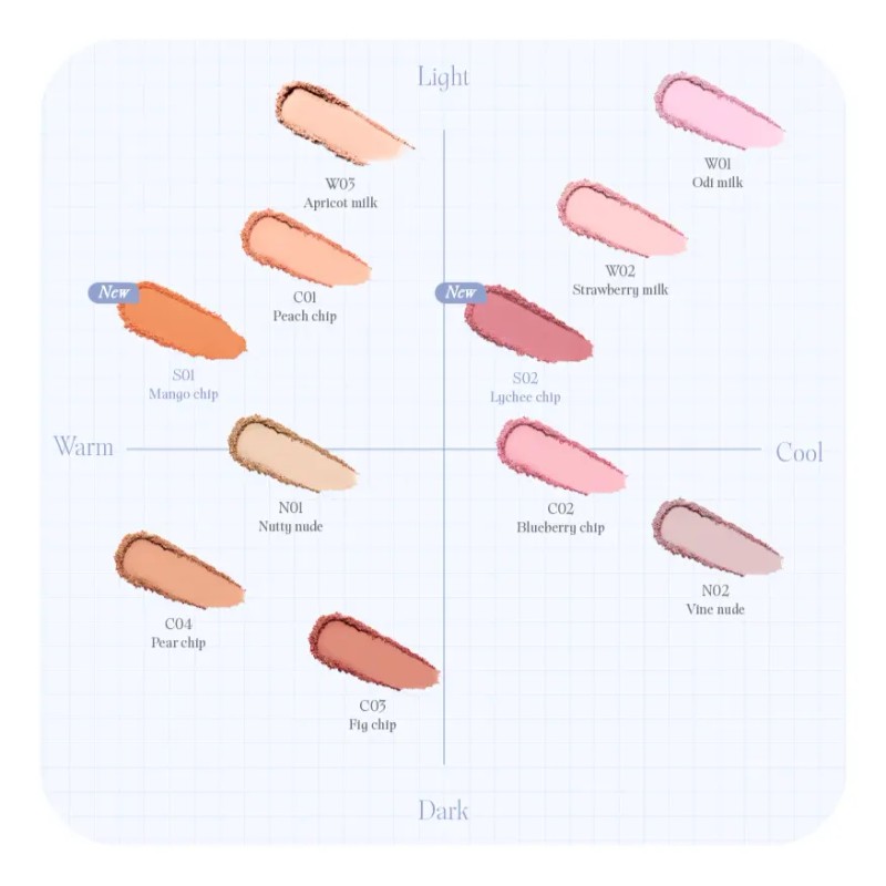 Rom&nd Better Than Cheek Tono Del Maquillaje N02 Vine Nude