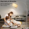 Arc Floor Lamp, Modern Floor Lamp for Living Room with