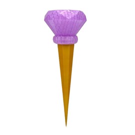 Generic Microphone for Velvet & Veneer Trolls 2 Movie Prop Band Together Handmade to Order Purple Gold, Regular