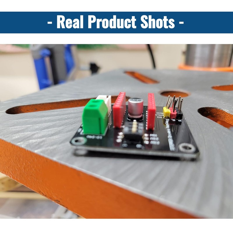 Hapivida Stepper Motor Driver, Compact Precision 3D Printer Stepper Motor