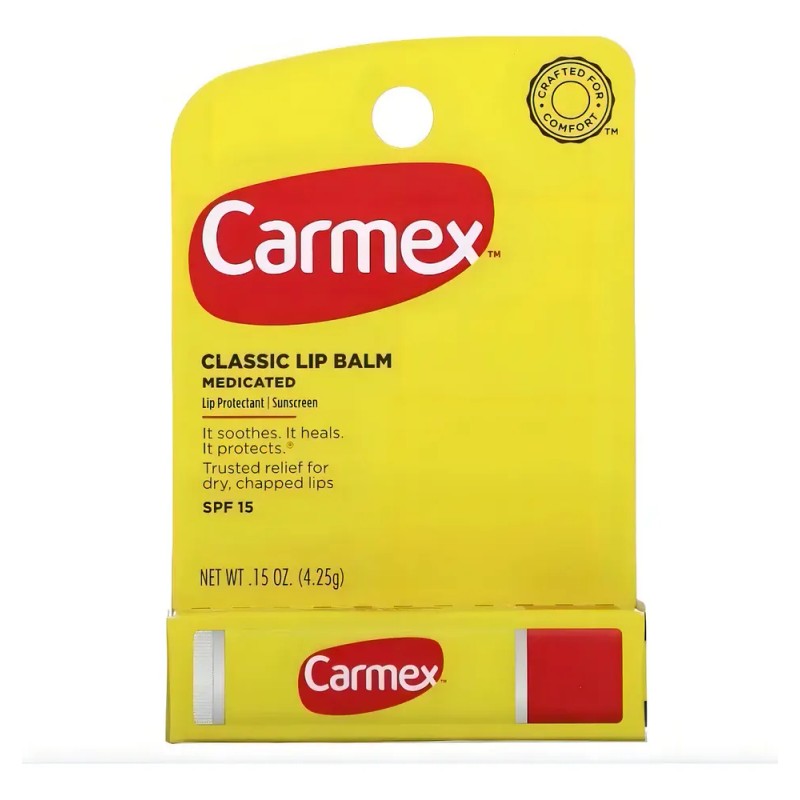 Carmex Bálsamo Labial Hidratante Con Fps15 Sabor Classic
