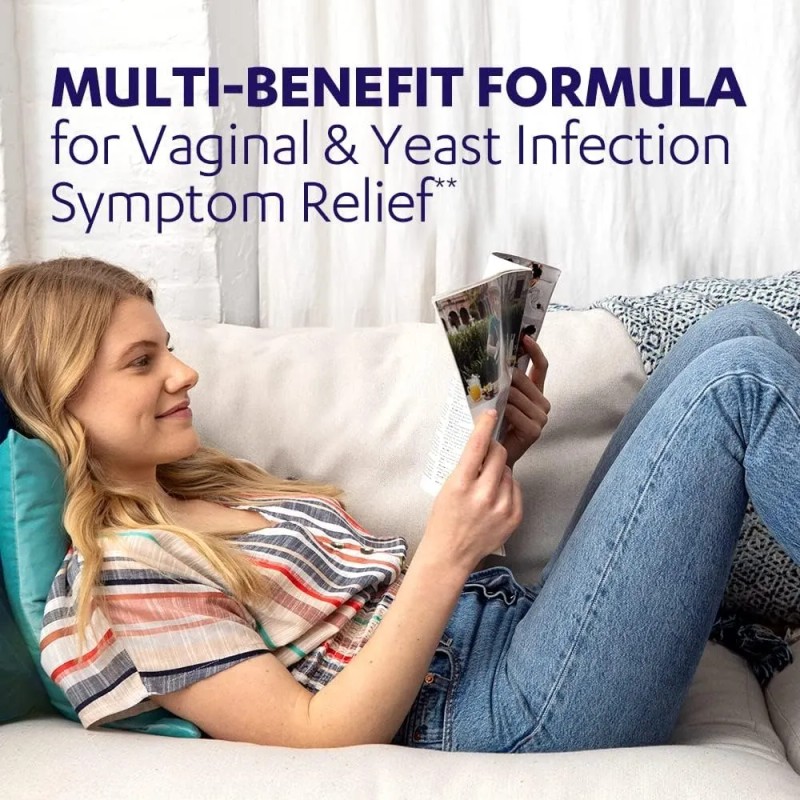 Azo Dual Yeast Plus Infección Vaginal 60 Tabletas