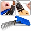 13 Sizes Metal Guitar Saddle File Set – Precision String