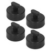 4PCS Jack Pad Anti Bending Sturdy Rubber Floor Heavy Duty