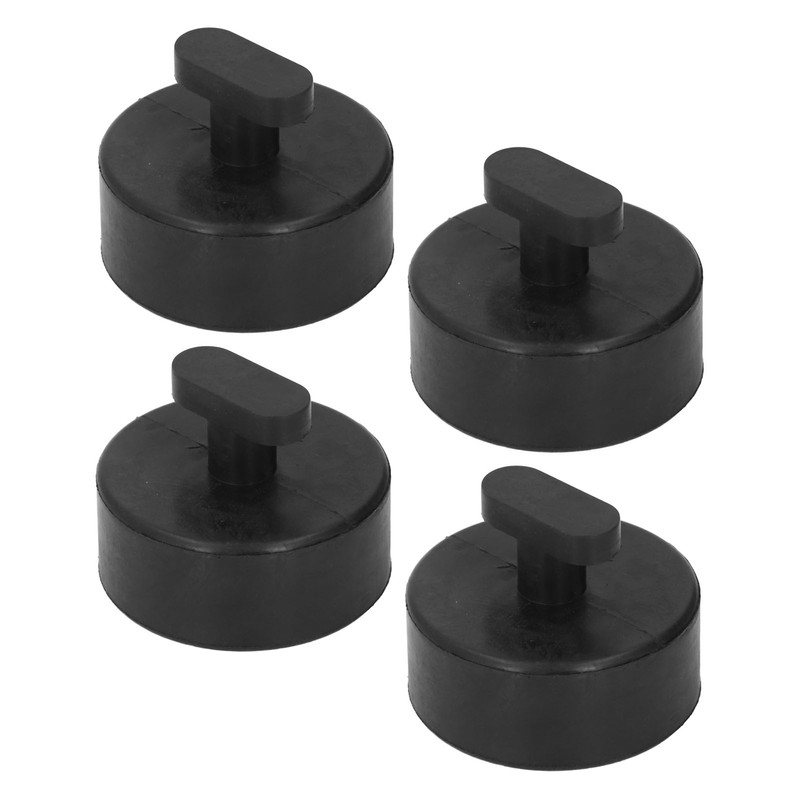 4PCS Jack Pad Anti Bending Sturdy Rubber Floor Heavy Duty