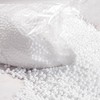 White 1.5 Cubic Booster Bean Bag Small Polystyrene Bead Cavity