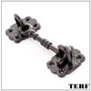 TERF® 100mm Heavy Duty Antique Black Cabin Door Hook and
