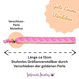 Selfmade Jewelry Festival Bracelets Boho Jewellery - Fabric Bracelet Colourful - Friendship Bracelets Size Adjustable Summer Jewellery, Polyester, No Gemstone