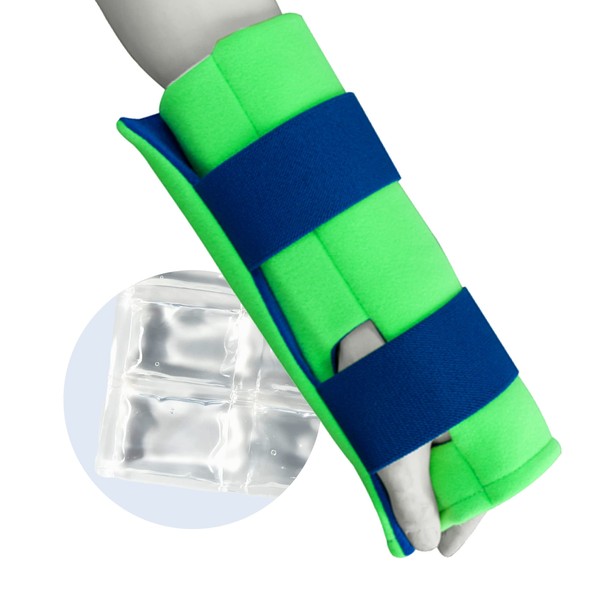 Polar Ice Wrist/Elbow Wrap - Reusable Cold Therapy Ice Pack Wrap