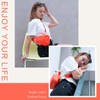 MEEJUNE Small sling bag for Women Nylon Crossbody Fanny Packs