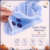 6 Pcs Halloween Ghost Window Clings Decoration for Halloween Party