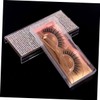 Ipetboom 2pcs Shiny Rhinestone False Eyelash Storage Case Convenient Eyelash