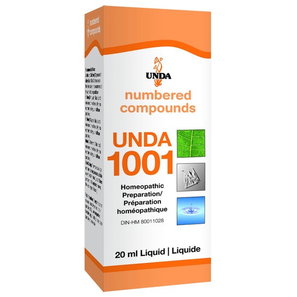 UNDA - UNDA 1001 Numbered Compounds - Homeopathic Preparation -