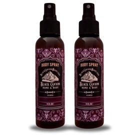 Black Canyon Citron & Sage Scented Body Spray, 4 Oz (2 Pack)