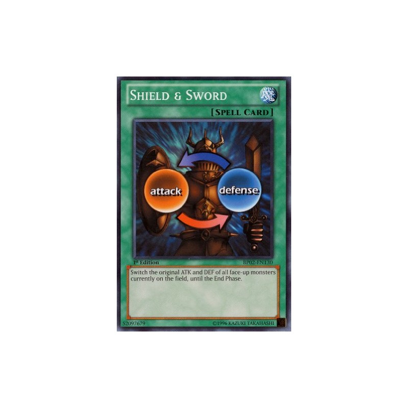 YU-GI-OH! - Shield & Sword (BP02-EN130) - Battle Pack 2: