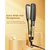 Wavytalk Hair Straightener 1.75 Inch for Effortless Straightening:_black