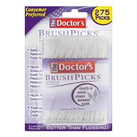 The Doctor's BrushPicks Toothpicks (275 count) by Brushpicks