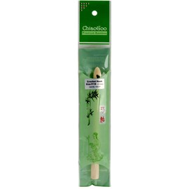 ChiaoGoo Crochet Hook Bamboo Natural; Size US H (5mm) 1022-H