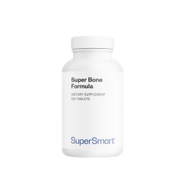 Super Bone Formula - Contributes to Healthy Bones - Supports Healthy Joints - Rich in Calcium, Zinc, Magnesium and Vitamins D3, K2 - Gluten Free - Supersmart