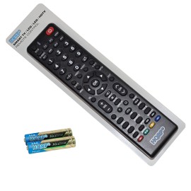 HQRP Remote Control for Sanyo FVM5082 FW24E05T FW42D25T FW65D25T LCD LED HD TV Smart 1080p 3D Ultra 4K + HQRP Coaster