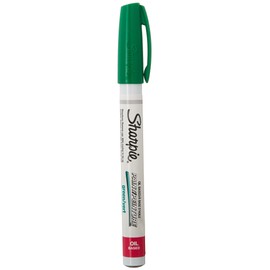 Sharpie Oil-Based Paint Marker, Fine Point, Green, 1 Count - Great for Rock Painting