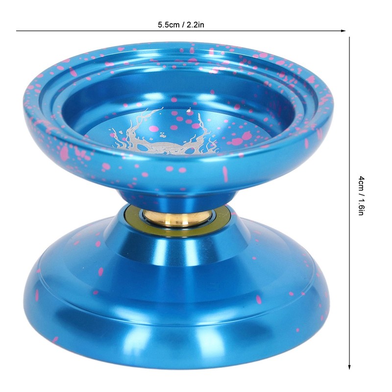 Yoyo Ball Unresponsive Aluminum Alloy Stability Advanced Yoyo with 3pcs