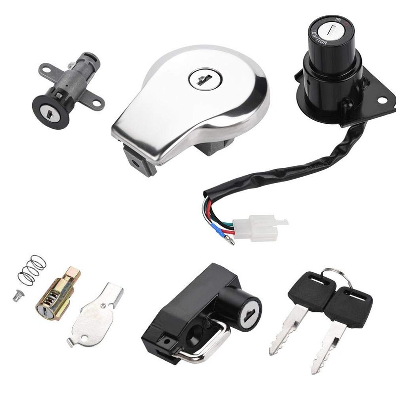 Ignition Lock, Metal Material Motorcycle Ignition Switch Fuel Tank Cap