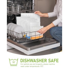 IDEATECH Dishwasher Safe Reusable Storage Bags Stand Up, 12 Pack BPA Free PEVA Reusable Gallon Freezer Bags, Sandwich Bags, Reusable Food Bags for Lunch, Travel (12Pack-7Extra Large +5Medium)