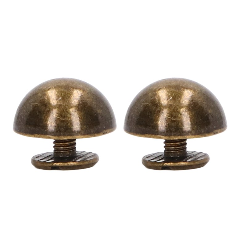 100 Sets Mushroom Rivet 12mm High Hardness Anti Rust Round