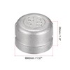 sourcing map 304 Stainless Steel Pipe End Cap Fitting 1