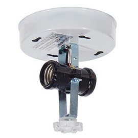 B&P Lamp® 2 Light Ceiling Fixture Holder for Glass Shades