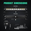 SKYWORLD 12 Inch 30W LED Light Bar with DT Connector,
