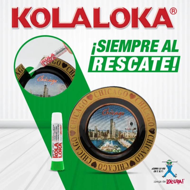 Kola Loka Pegamento Instantáneo 2g Transparente para Todo Tipo de