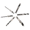 6Pcs 3 Point Drill Bit High Speed Steel Imperial Wood