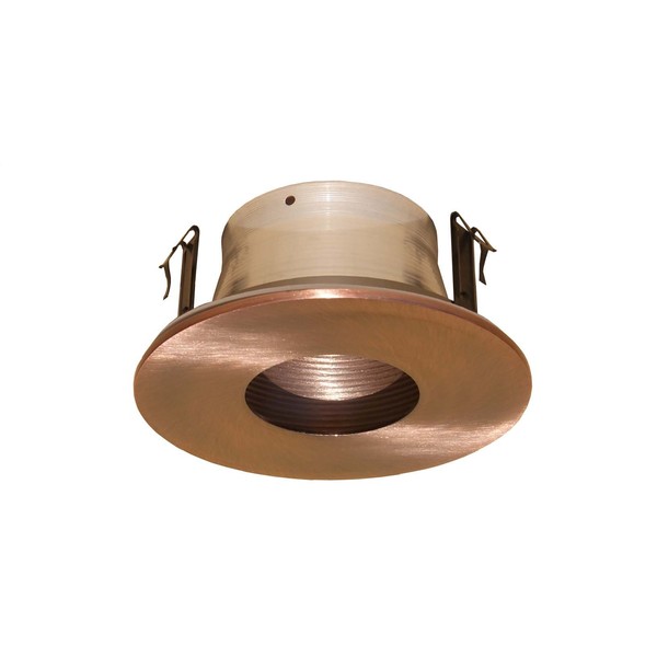 4 Inches Line Voltage Pinhole Baffle Trim for Recessed Light-(Copper)- Fit Halo/Juno