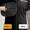 Pet Grooming Gloves, Silicone Double-Sided Pet Static Hair Removal Gloves