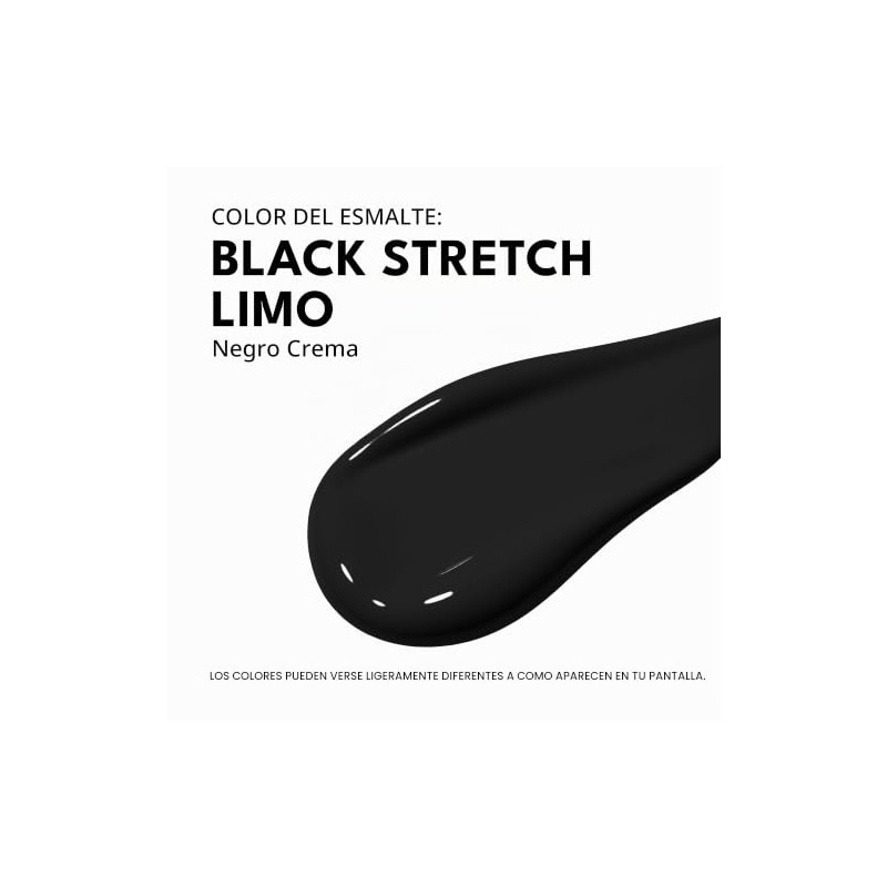 RC Red Carpet Manicure Esmalte de Uñas LED GEL Black