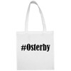 Reifen-Markt Tasche #Osterby Größe 38x42 Farbe Weiss Druck Schwarz