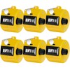 TOODOO 6 Pack Hand Tally Counter 4 Digit Mechanical Palm