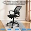 Ruedas para Silla de Oficina,5 Pcs Llantas para Silla Uso