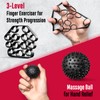 FitBeast Grip Strength Trainer, Hand Gripper Strengthener Kit - 6