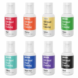 Oil Based Food Coloring, 20ml Chocolate Professional Oil Food Coloring for Easter Cake Decorating, Baking, Candy Melts, Frosting, Easter Eggs