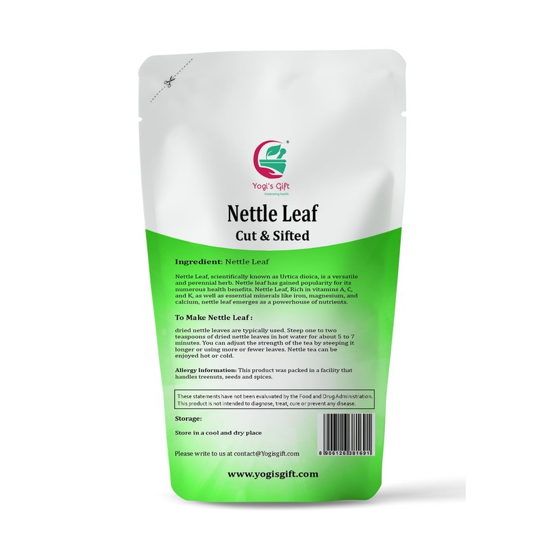 Nettle Leaves Dried 4 oz | Nettle Leaf Tea |