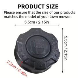 2PCS Mower F-uel Cap,F-uel T-ank Cap Replacement,Lawn Mower G-as C/ap Replacements Accessories,Fu-el G-as C/ap,Fu-el T-ank Pe-trol Ca/p,Pe-trol Ca/p for MS 139-42 411919 AL-KO PRO 140 QSS OHV 160