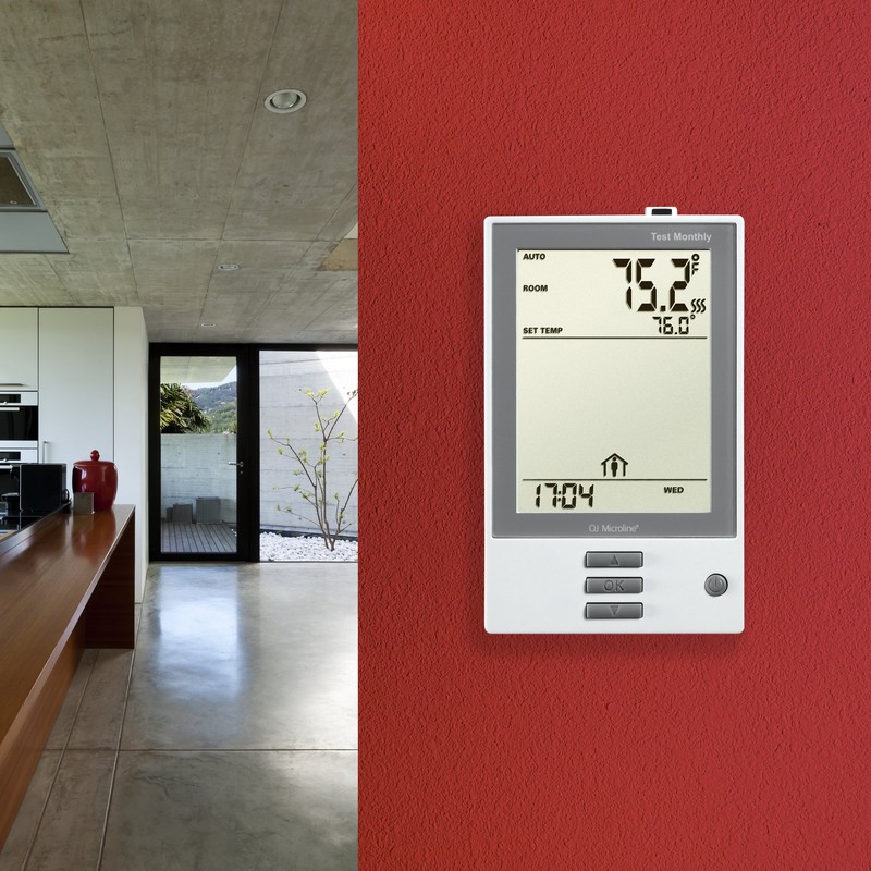WarmlyYours, OJ Electronics UDG-4999 nHance Programmable Thermostat, with Floor Sensor,