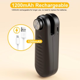 2 in 1 Mini Bag Sealer, Bag Sealer Heat Seal with Cutter, USB C Rechargeable Chip Bag Sealer Heat Seal, Portable Bag Resealer for Plastic Bags Snacks & Food Storage,Bright Black
