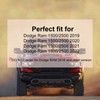 EGOVO Bed Rail Stake Pocket Covers Compatible with 2019-2026 Dodge