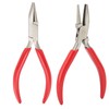 Jewelry Plier Slotted High Carbon Steel Rubber Handle Wire Bending