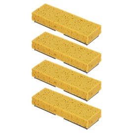 Sponge Mop Refill for Superio Mop 871 Only 9"x3" Screws: 6.5" Apart, 4 Pack