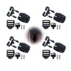 Durable Plastic Hot Tub Cover Clips Set - 4 Pcs